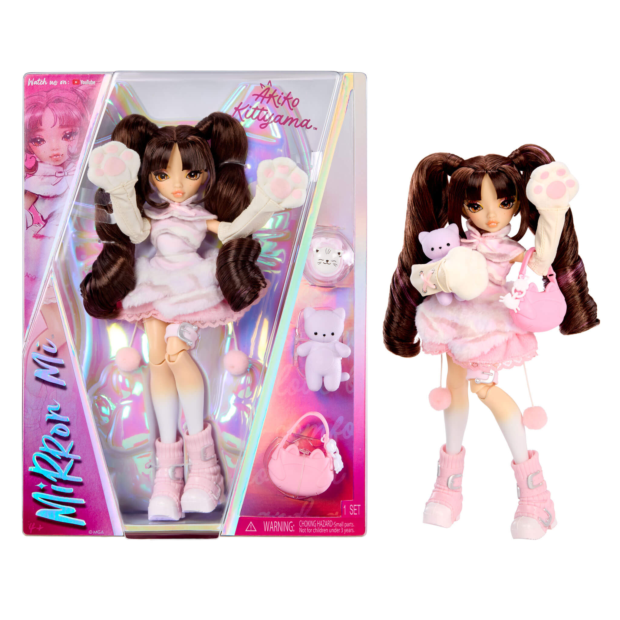 Mirror Mi Akiko Kittyama Cozy Cutie Fashion Doll