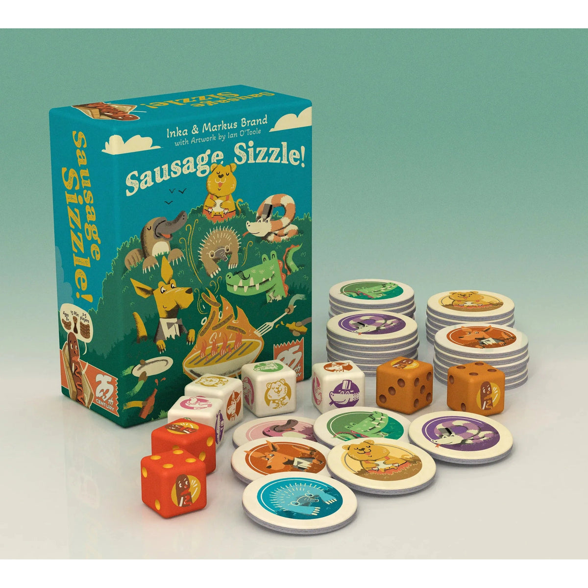25th Century Games Sausage Sizzle Dice Game 850037822348