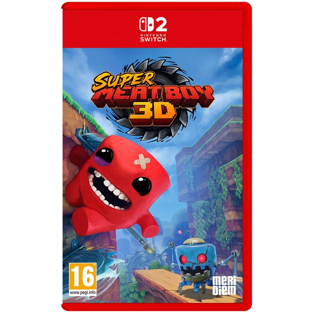 Super Meat Boy 3D Standard Edition for Nintendo Switch 2 (Disc)