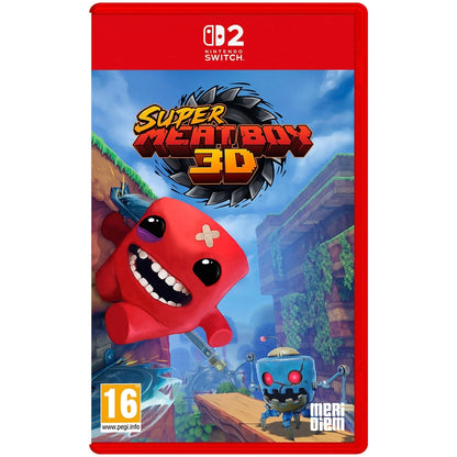 Super Meat Boy 3D Standard Edition for Nintendo Switch 2 (Disc)