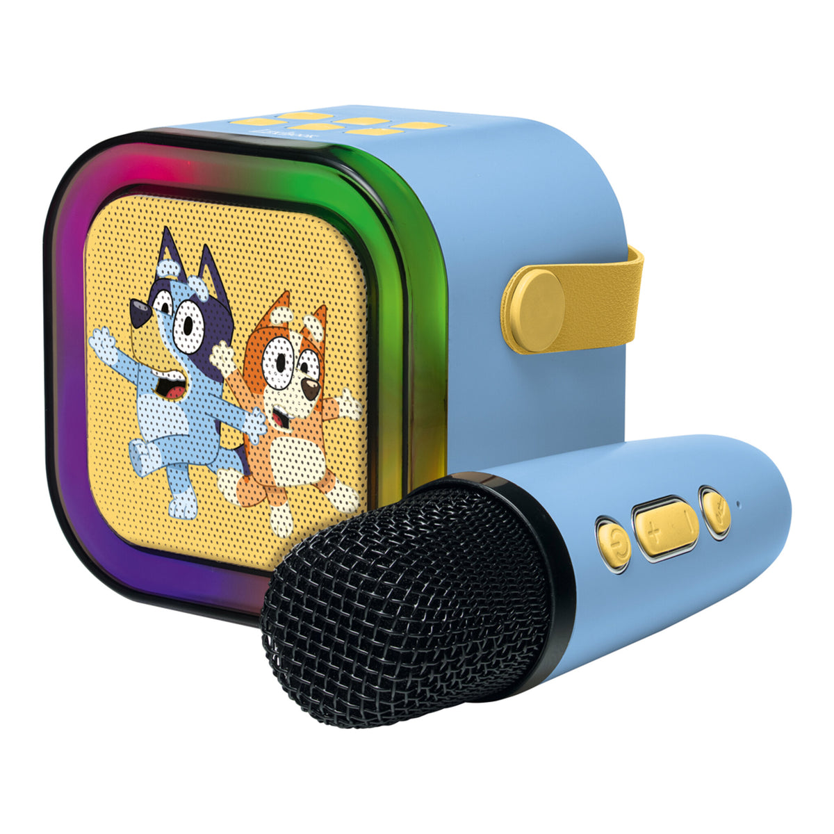 Bluey Portable Wireless Karaoke Speaker and Microphone