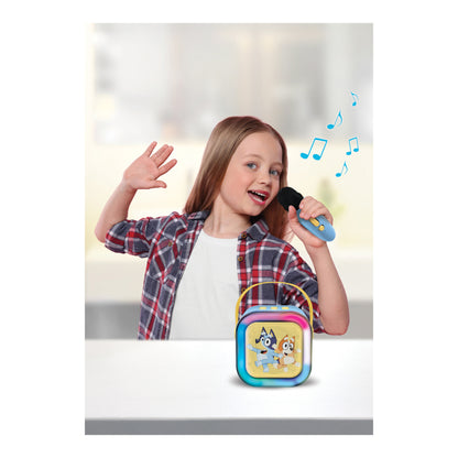 Bluey Portable Wireless Karaoke Speaker and Microphone