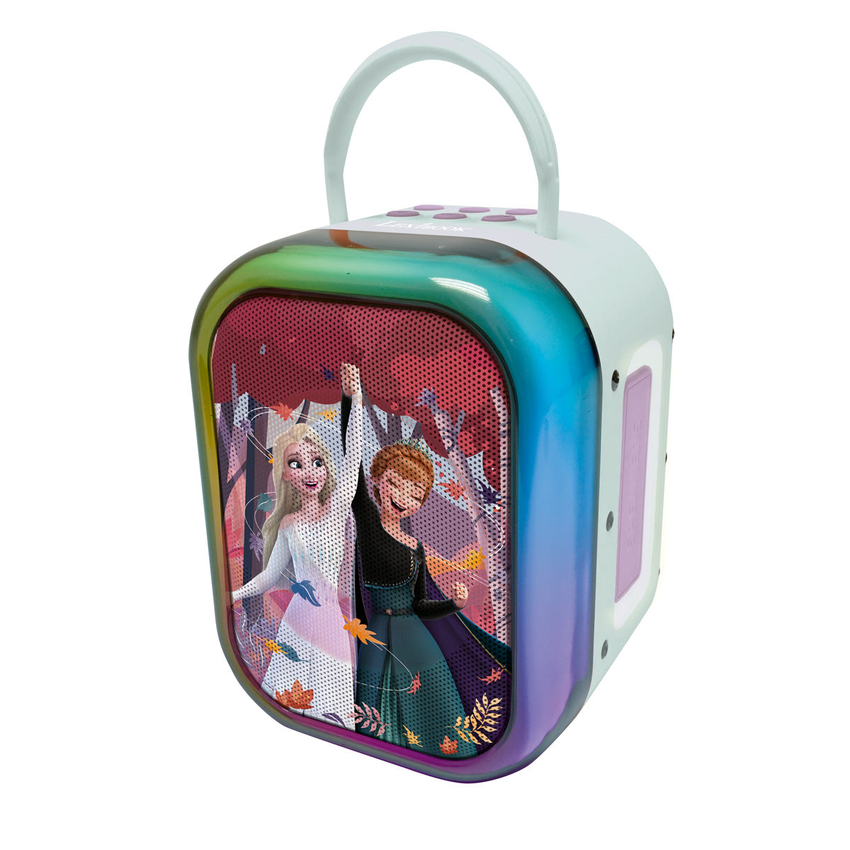 Lexibook Disney Frozen Portable Bluetooth Karaoke Set with 2 Wireless Microphones
