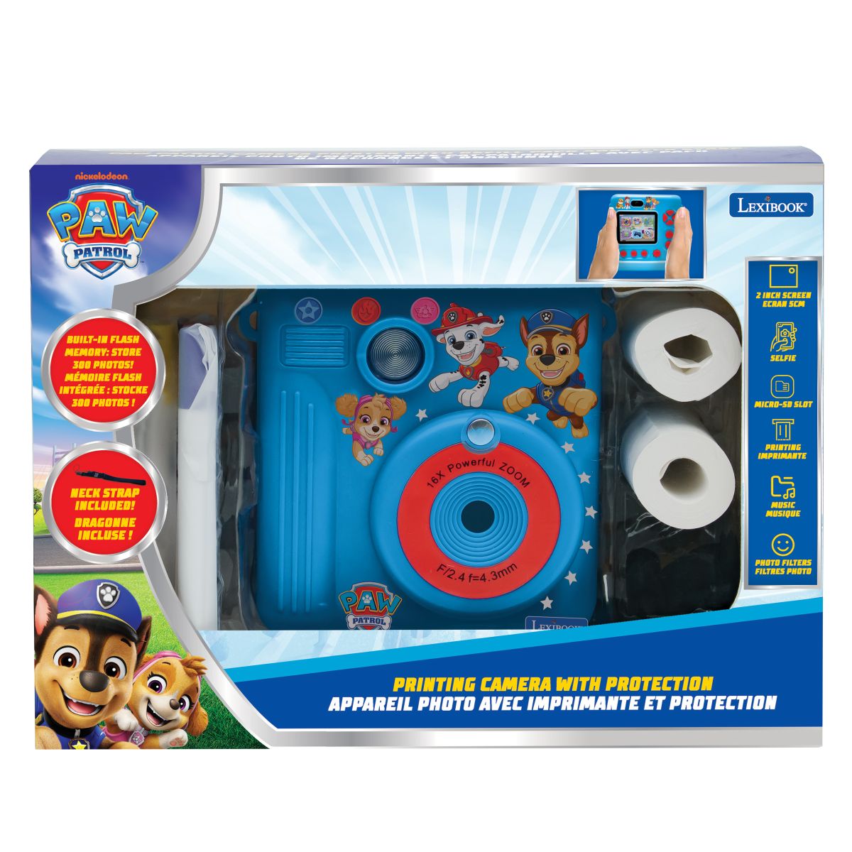 Lexibook PAW Patrol StarCam Instant Print Camera