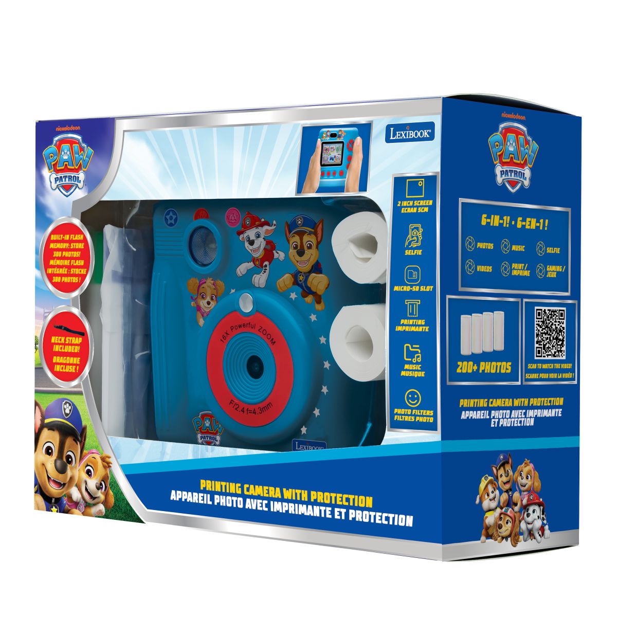 Lexibook PAW Patrol StarCam Instant Print Camera