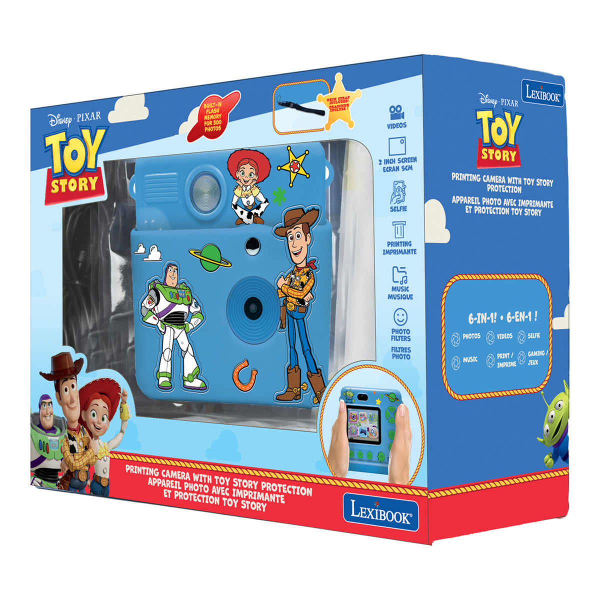 Toy Story Starcam Instant Print Camera with 3D Pouch