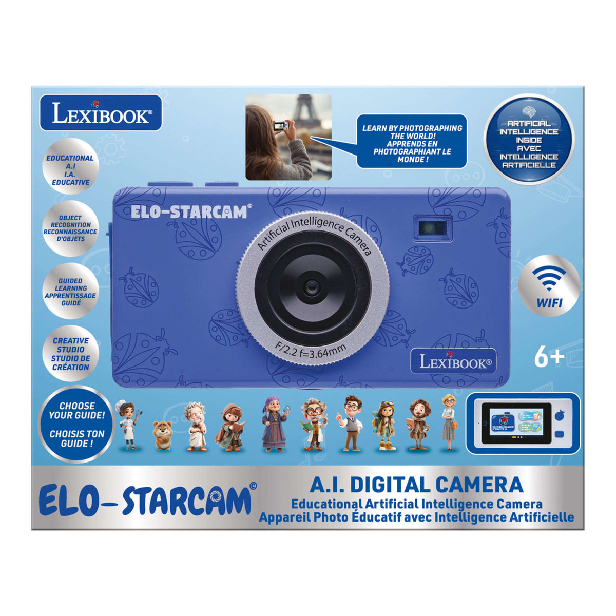 Lexibook Elo-Starcam AI Educational Digital Camera