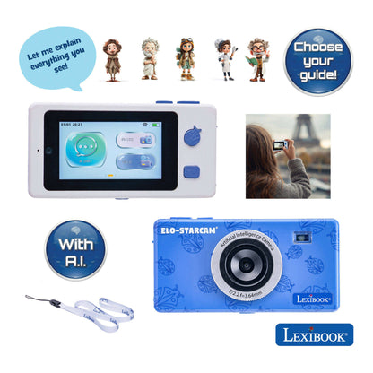Lexibook Elo-Starcam AI Educational Digital Camera
