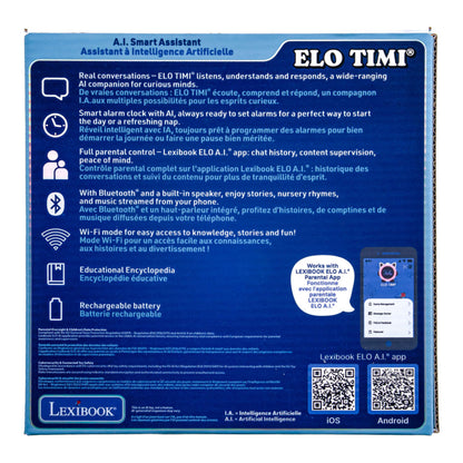 Lexibook ELOTIMI Smart AI Alarm Clock