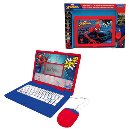 Lexibook Spider-Man Bilingual Educational Laptop