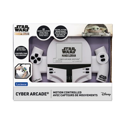 Lexibook Star Wars Cyber Arcade console in its retail box, front view