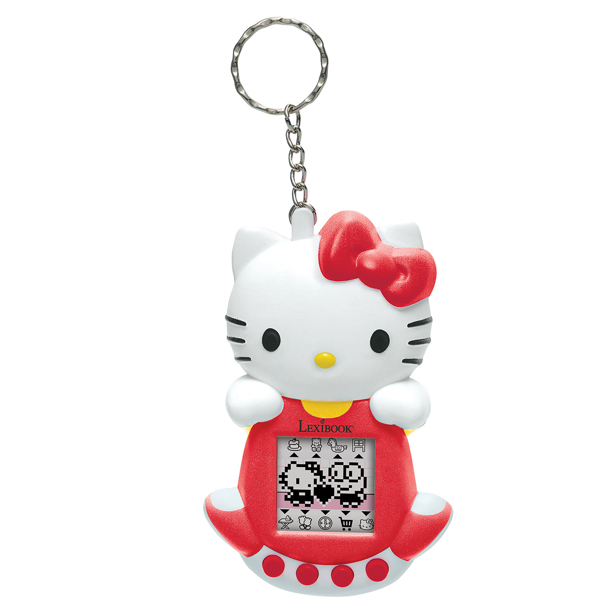 Lexibook Hello Kitty virtual pet keyring, front view