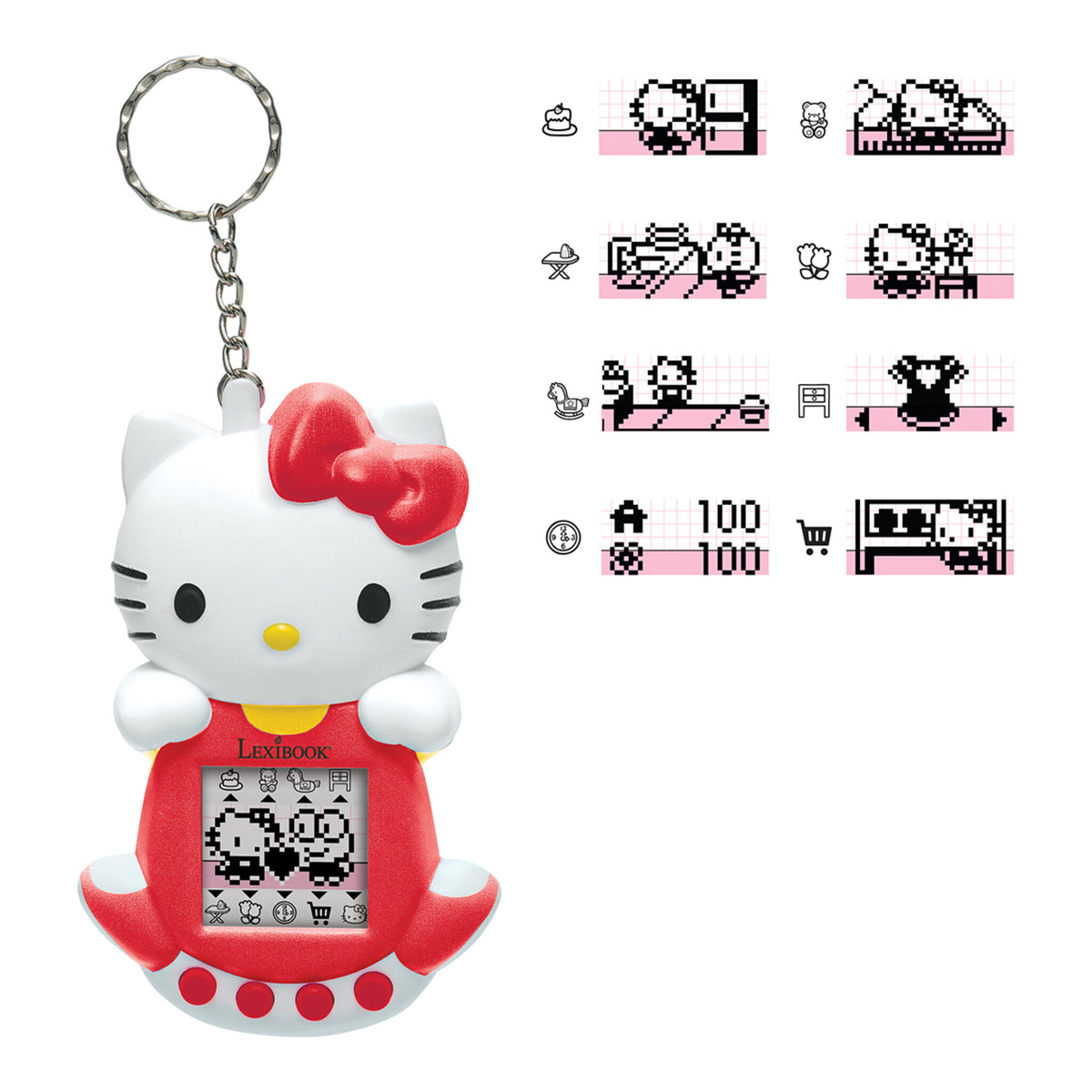 Hello Kitty virtual pet game with examples of digital activities