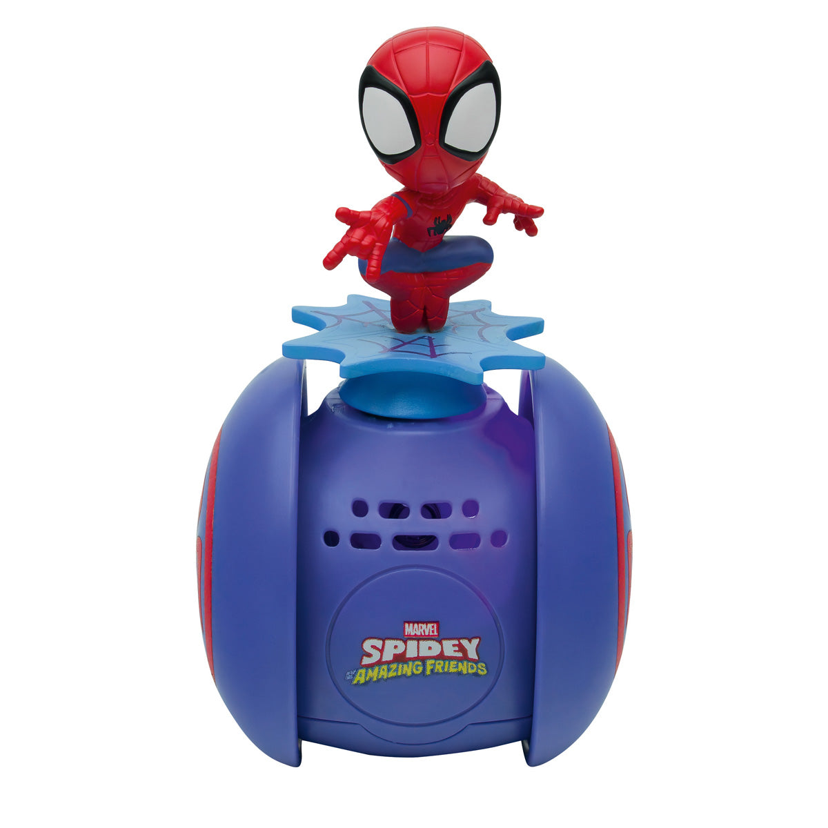 Spider-Man My Sliding Buddy one-wheel robot, front view