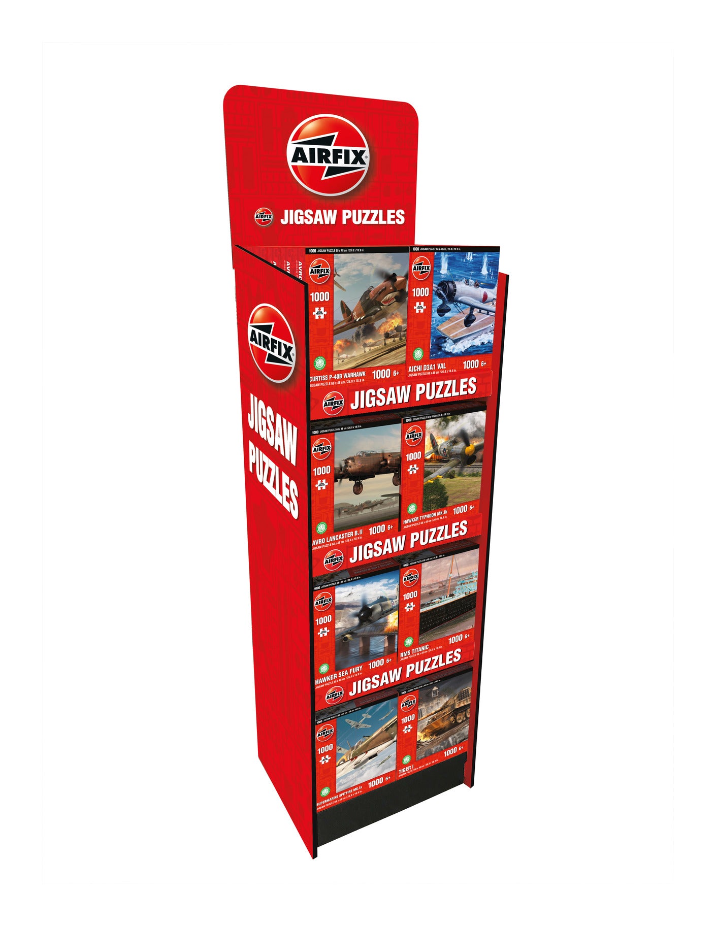 Airfix 1000-Piece Jigsaw Puzzle Floor Display