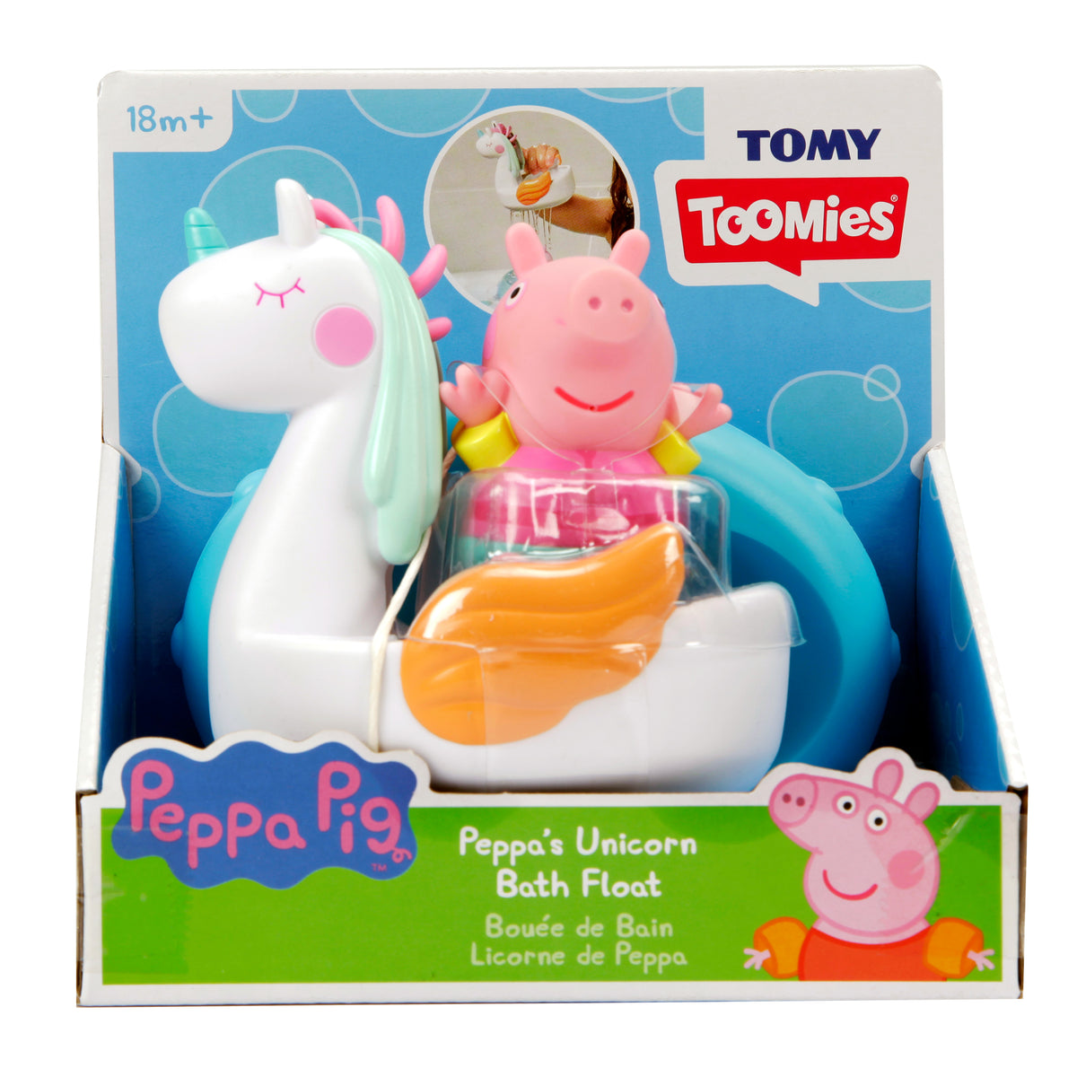 ** Peppa Bath Floats Peppa & Unicorn