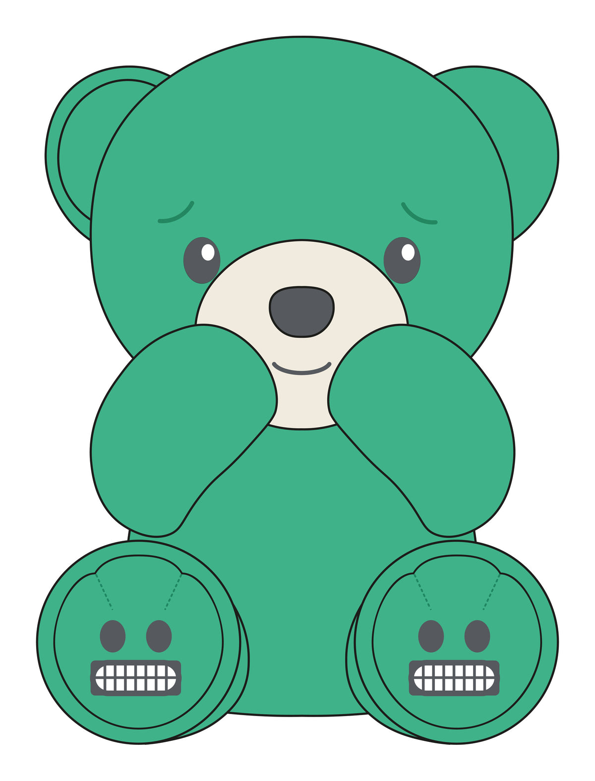** Mood Bears Mini Nervous