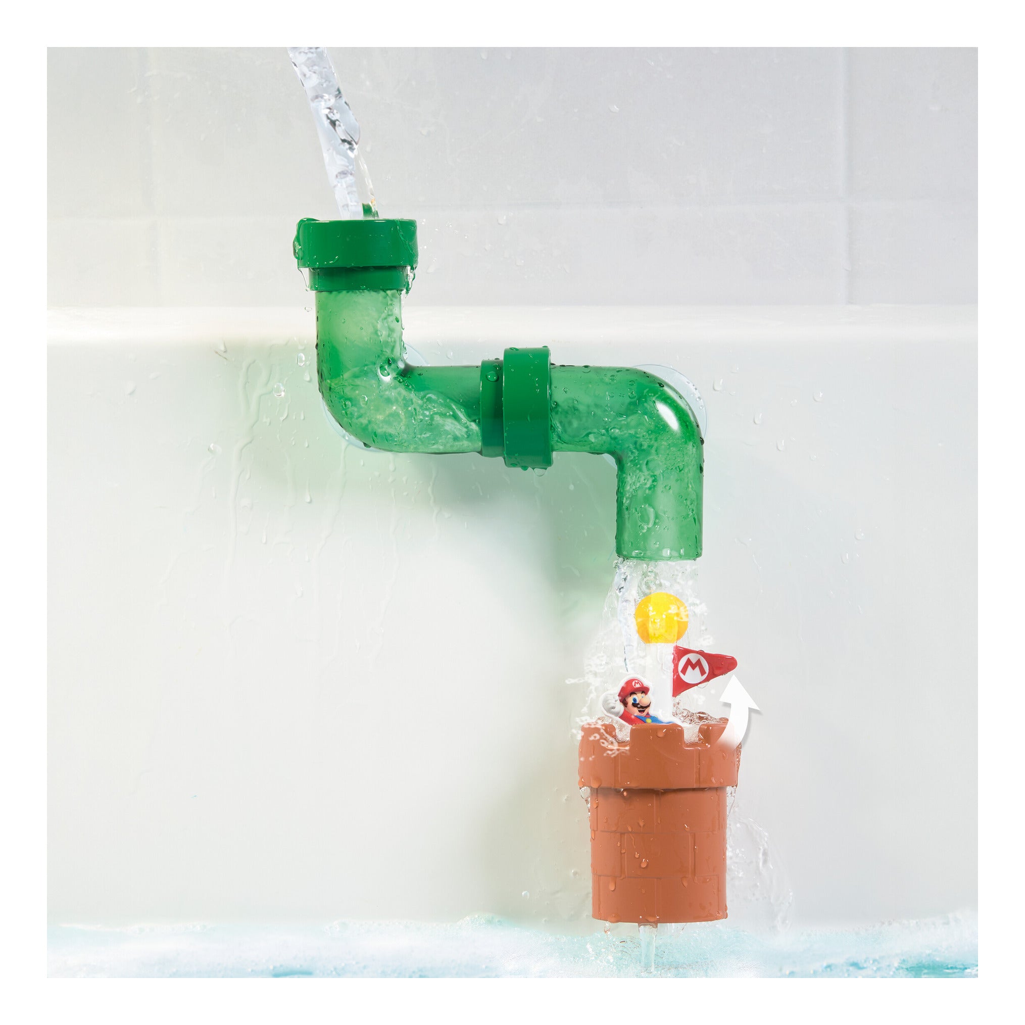 Toomies Super Mario My Mario Bath Pipes Playset