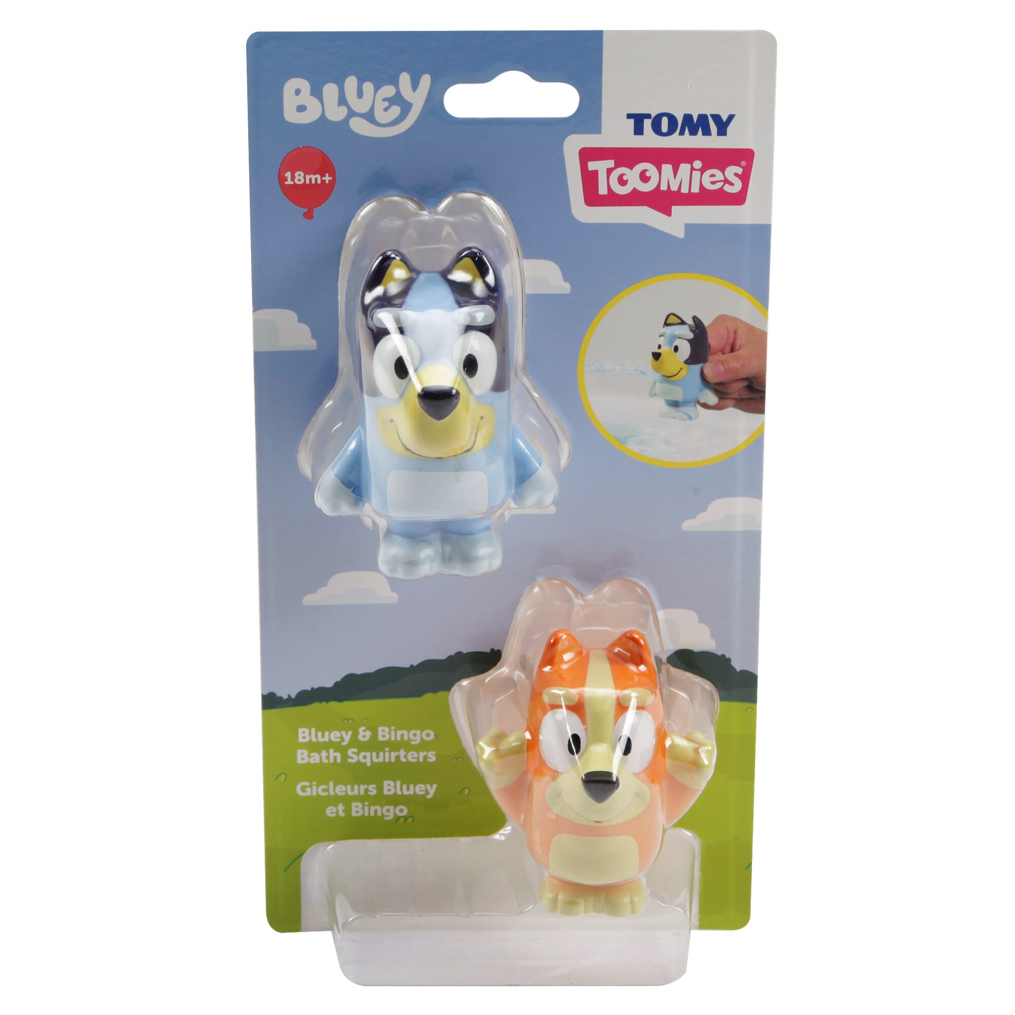 Toomies Bluey Bath Squirters 2 Pack