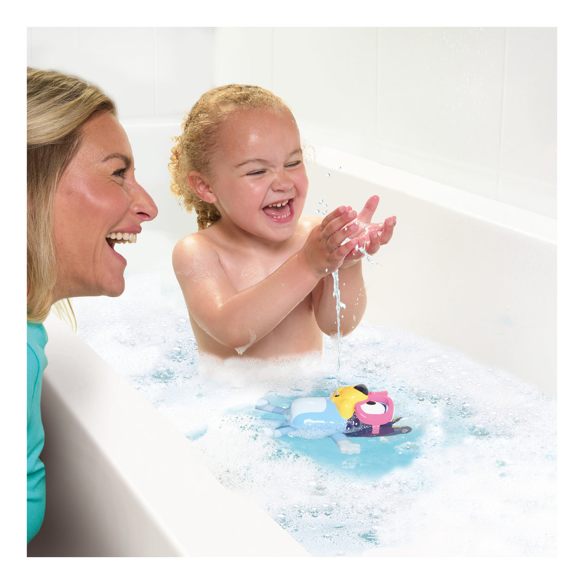TOMY Toomies Bluey Swim School Bath Toy