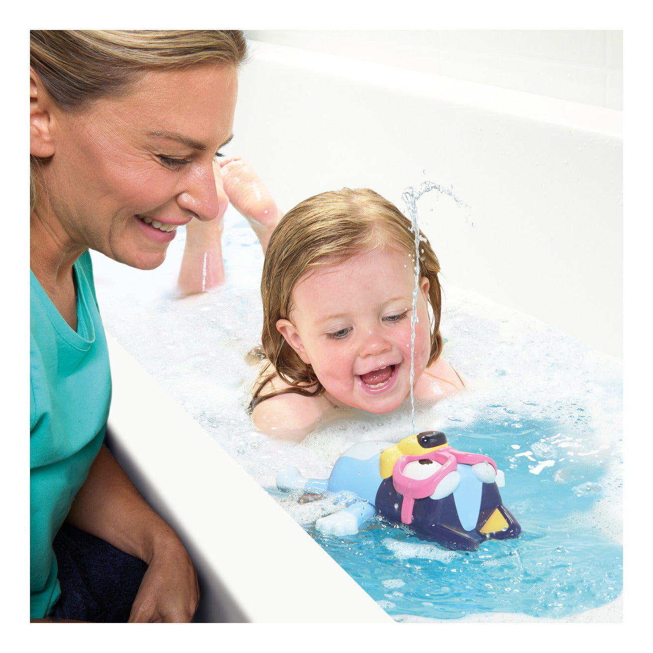 TOMY Toomies Bluey Swim School Bath Toy
