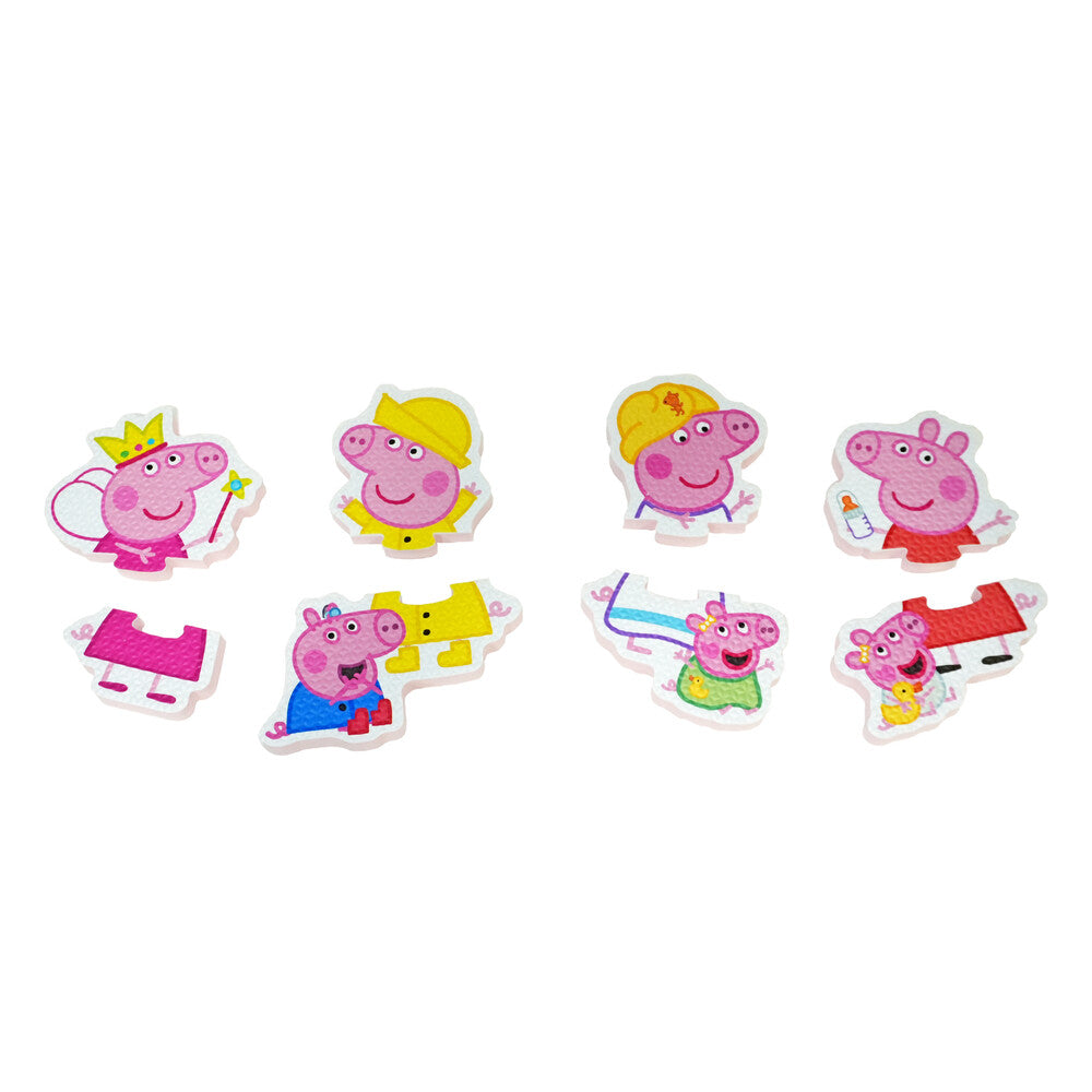 TOMY Toomies Peppa Pig and Siblings Bath Puzzle