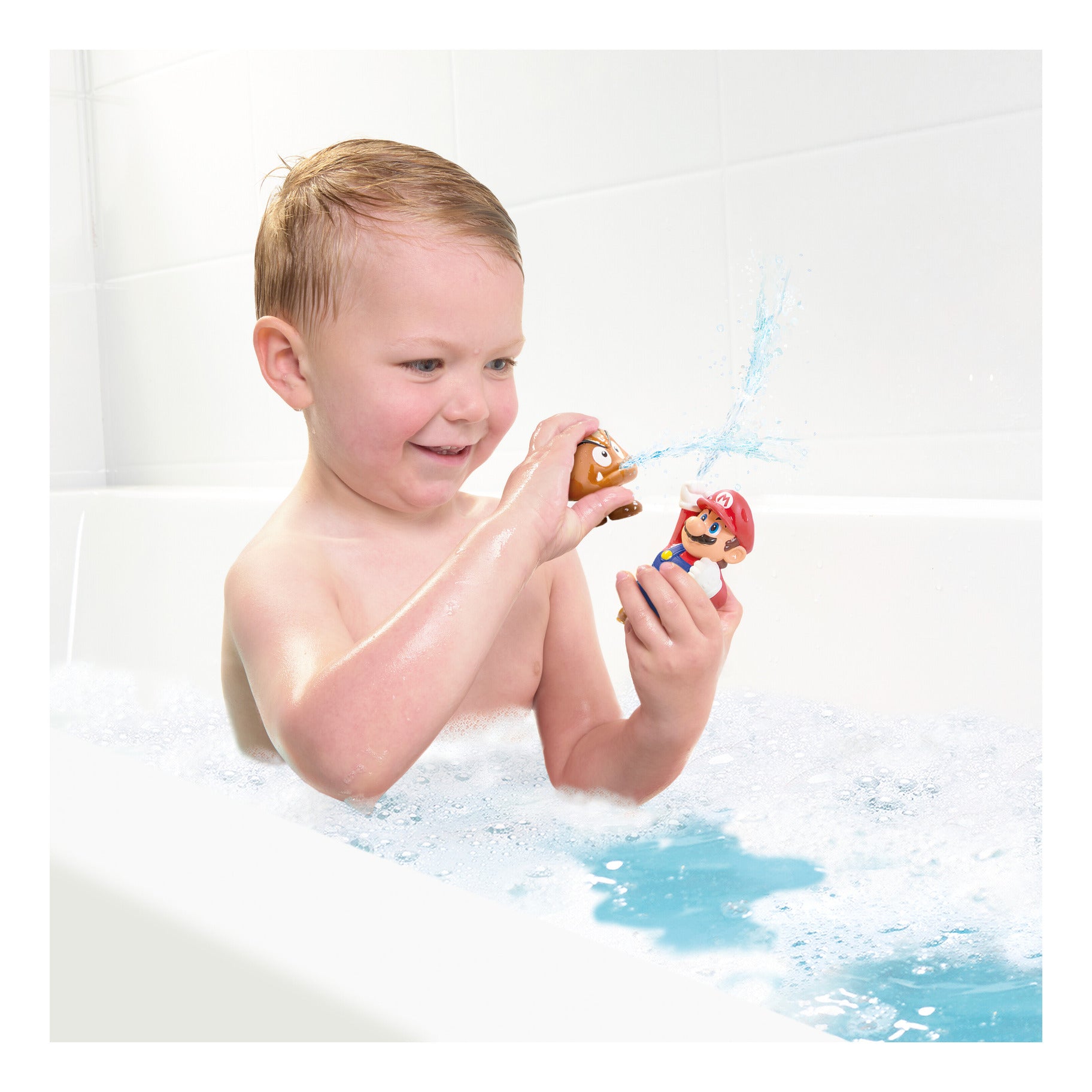 Toomies My Mario Mario & Goomba Bath Squirters