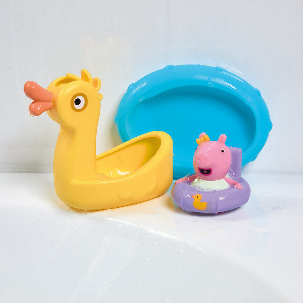 Toomies Peppa Pig Duck & Evie Bath Float