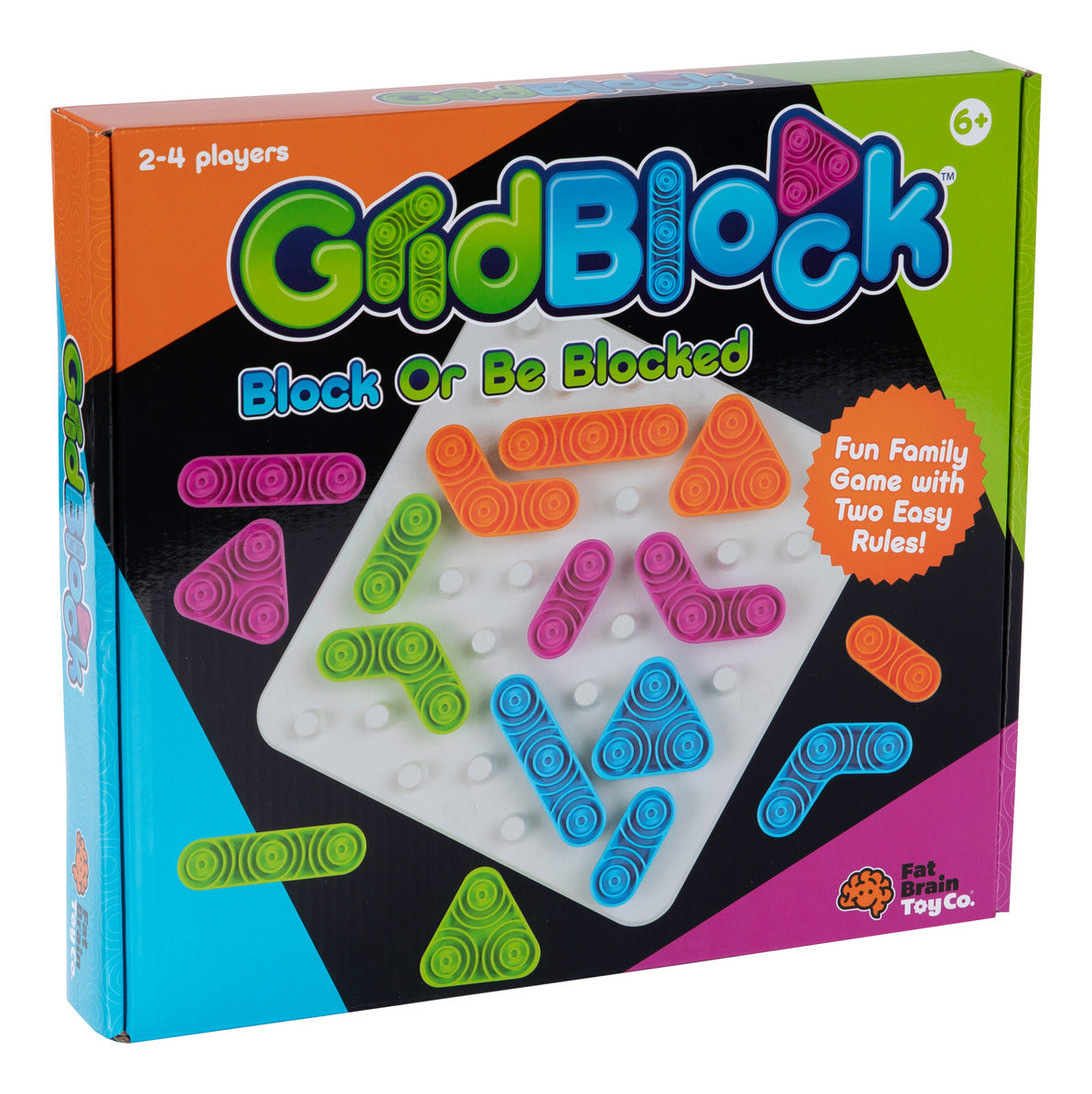 Fat Brain Toys GridBlock Strategy Board Game