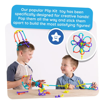 Fat Brain Toys Plip Kit Silicone Construction Set