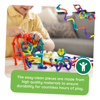 Fat Brain Toys Plip Kit Silicone Construction Set