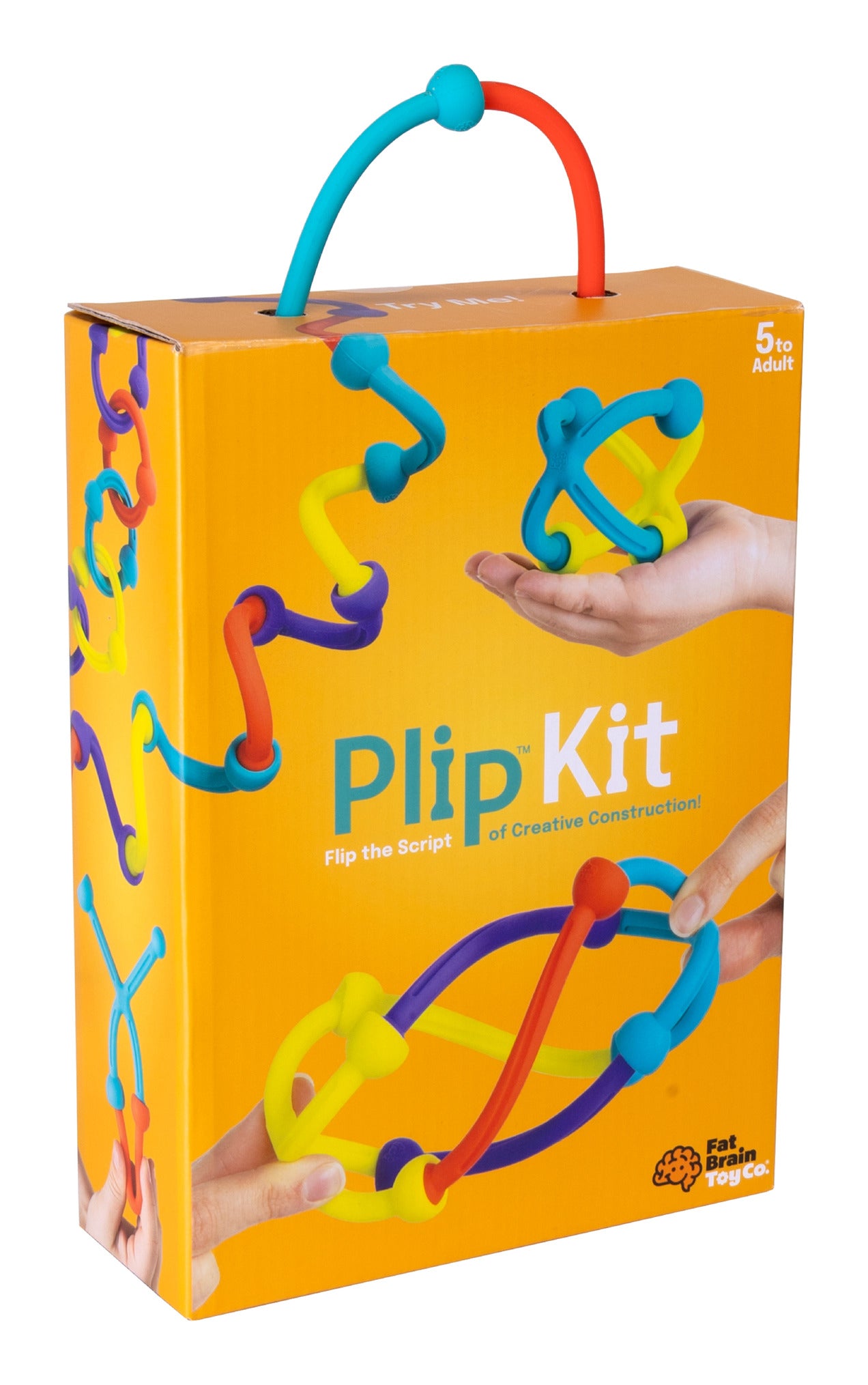 Fat Brain Toys Plip Kit Silicone Construction Set