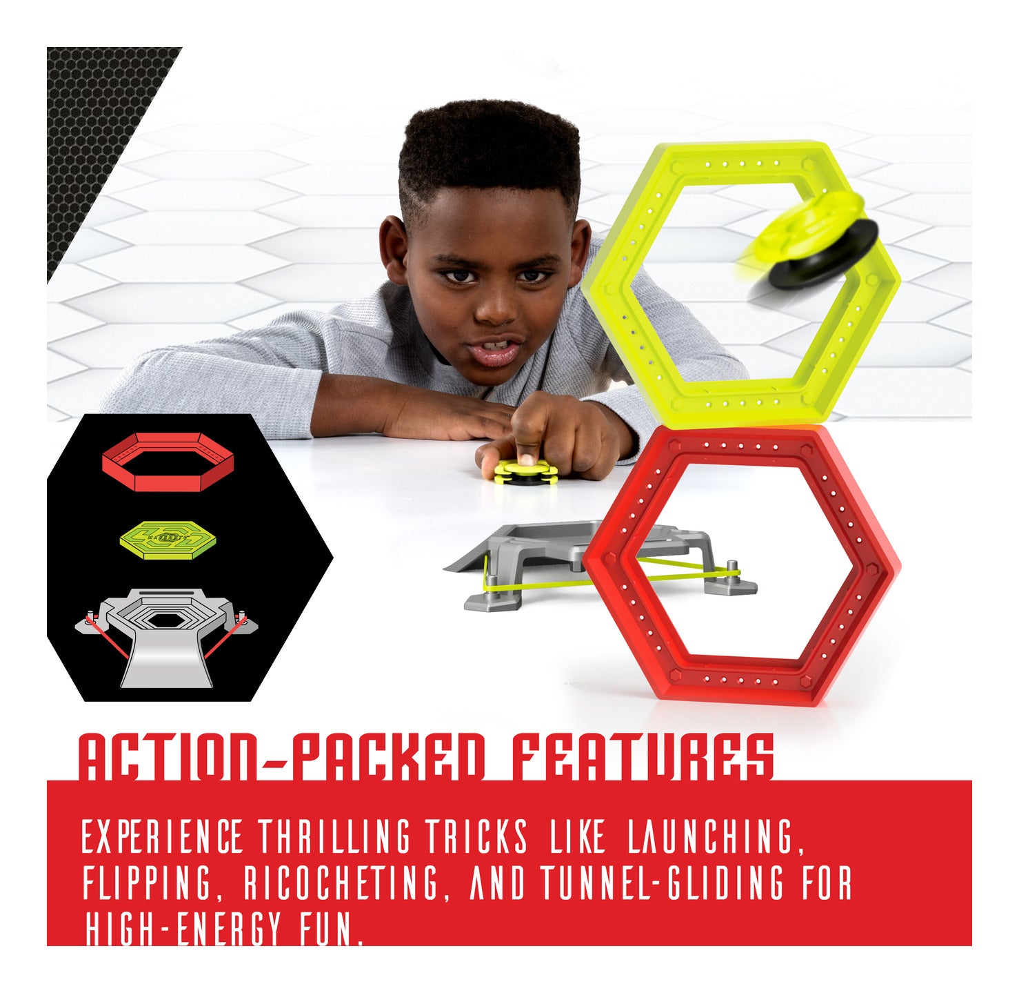 Fat Brain Toys Magshuto Stunt Park Magnetic Trick Shot Set