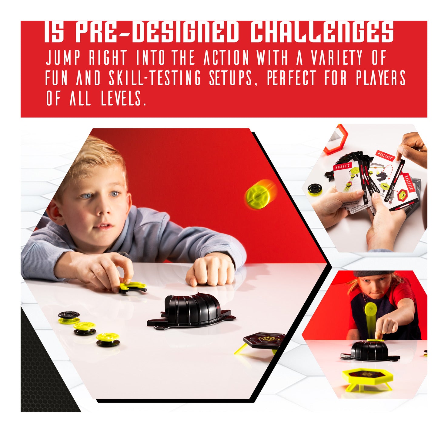 Fat Brain Toys Magshuto Stunt Park Magnetic Trick Shot Set