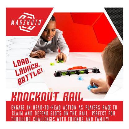TOMY Magshuto Knockout Rail Magnetic Skill Game