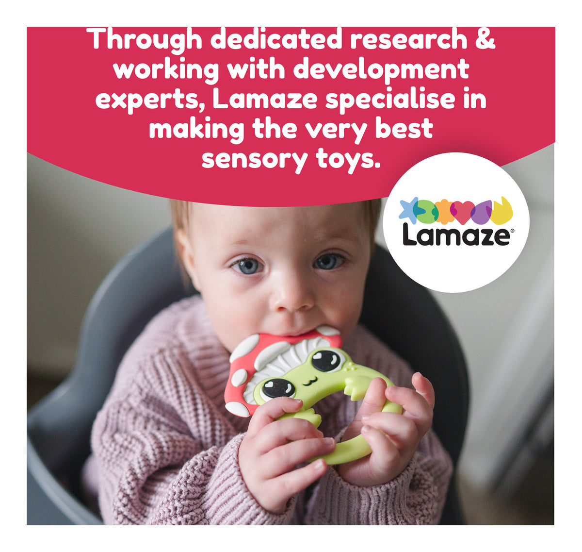 ** Lamaze Finlee The Frog Teether