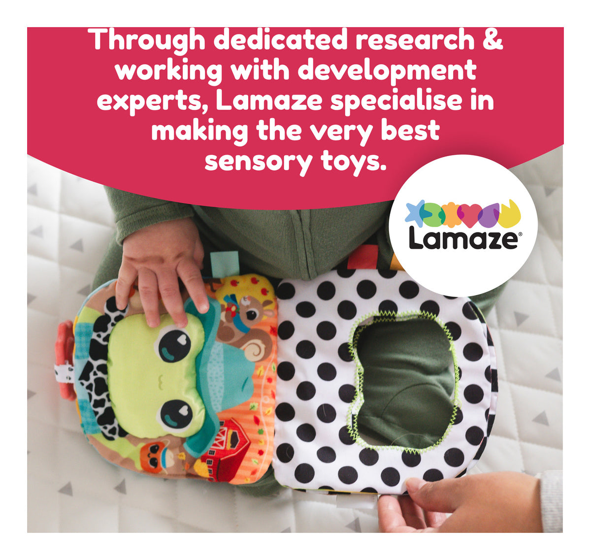 ** Lamaze Finlee The Frog Look Book