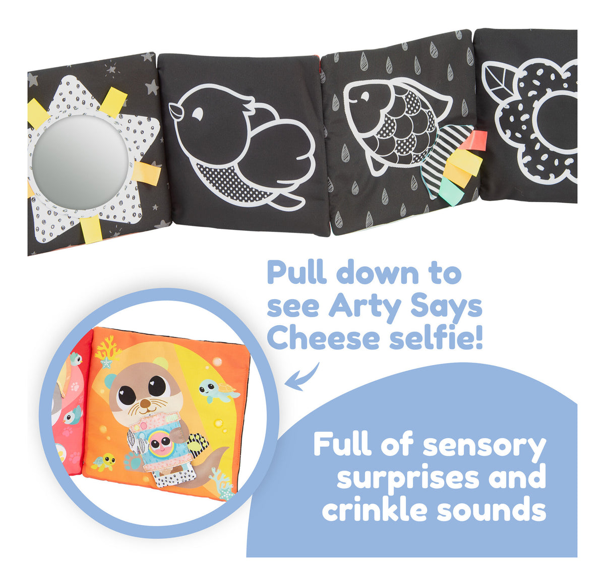 Lamaze My First Friends Double-Sided Baby Activity Mat