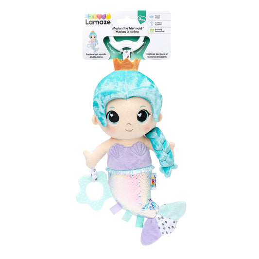 Lamaze Marian the Mermaid Clip & Go Baby Activity Toy