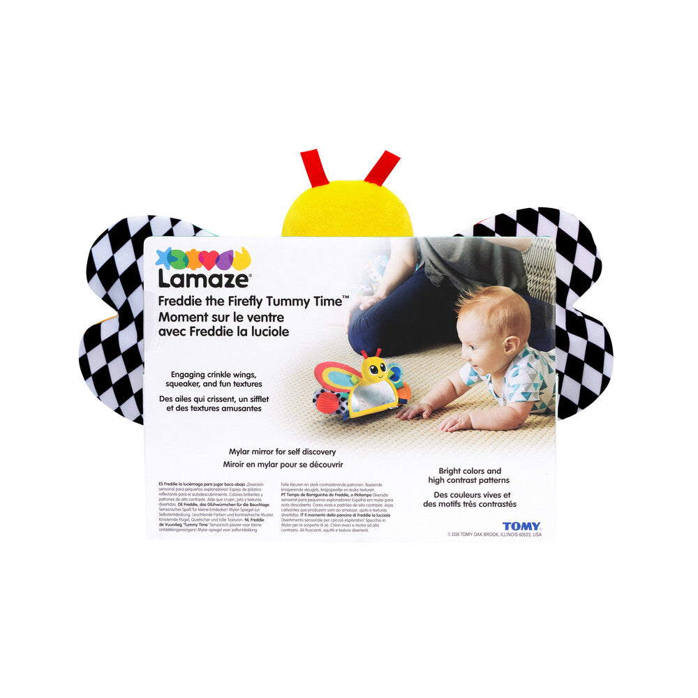 Lamaze Freddie the Firefly Tummy Time Activity Toy