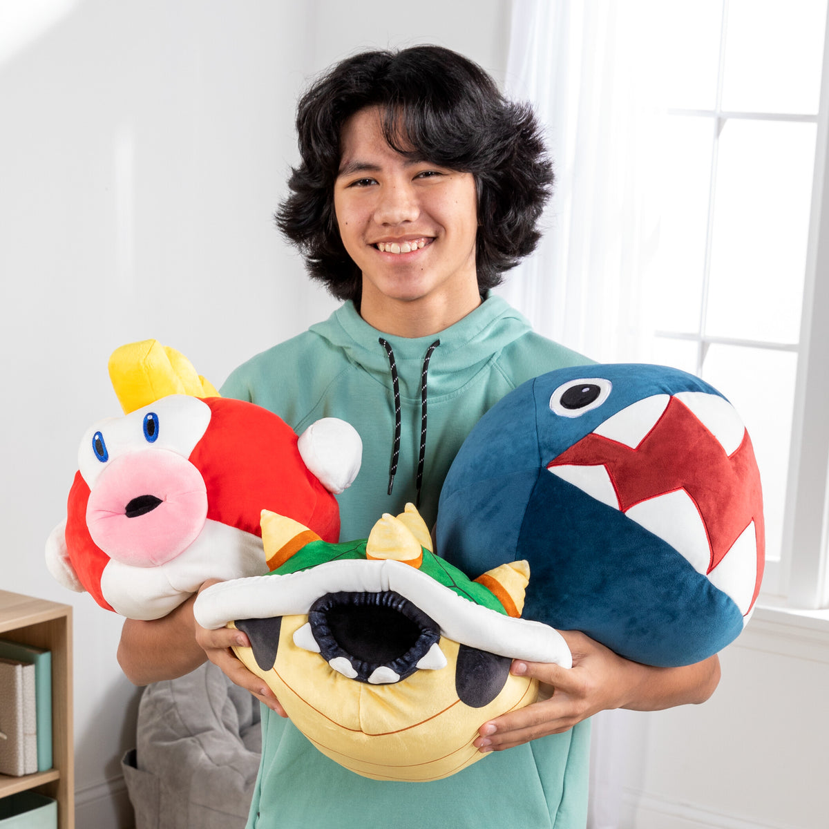 Club Mocchi-Mocchi Super Mario Chain Chomp Mega Plush 15in
