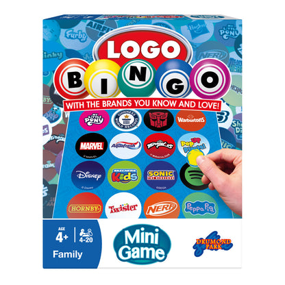 LOGO Bingo Mini Game for 4–20 Players | Drumond Park