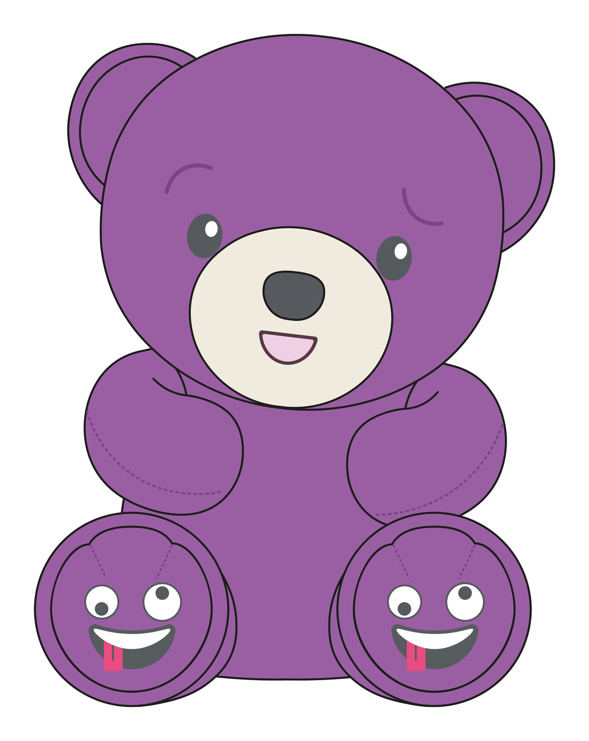 ** Mood Bears Mini Silly – 279 E73807 (5)