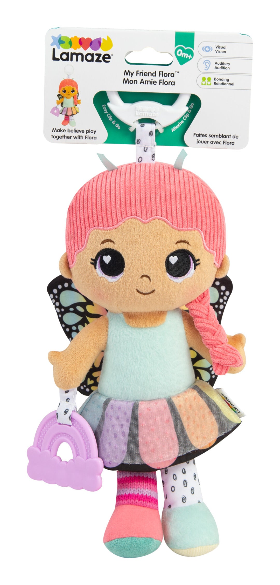 ** Lamaze My Friend Flora Clip & Go – 279 L27659 (1)