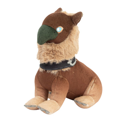 Warhammer Gryph-Hound Balthas plush toy, angled front view
