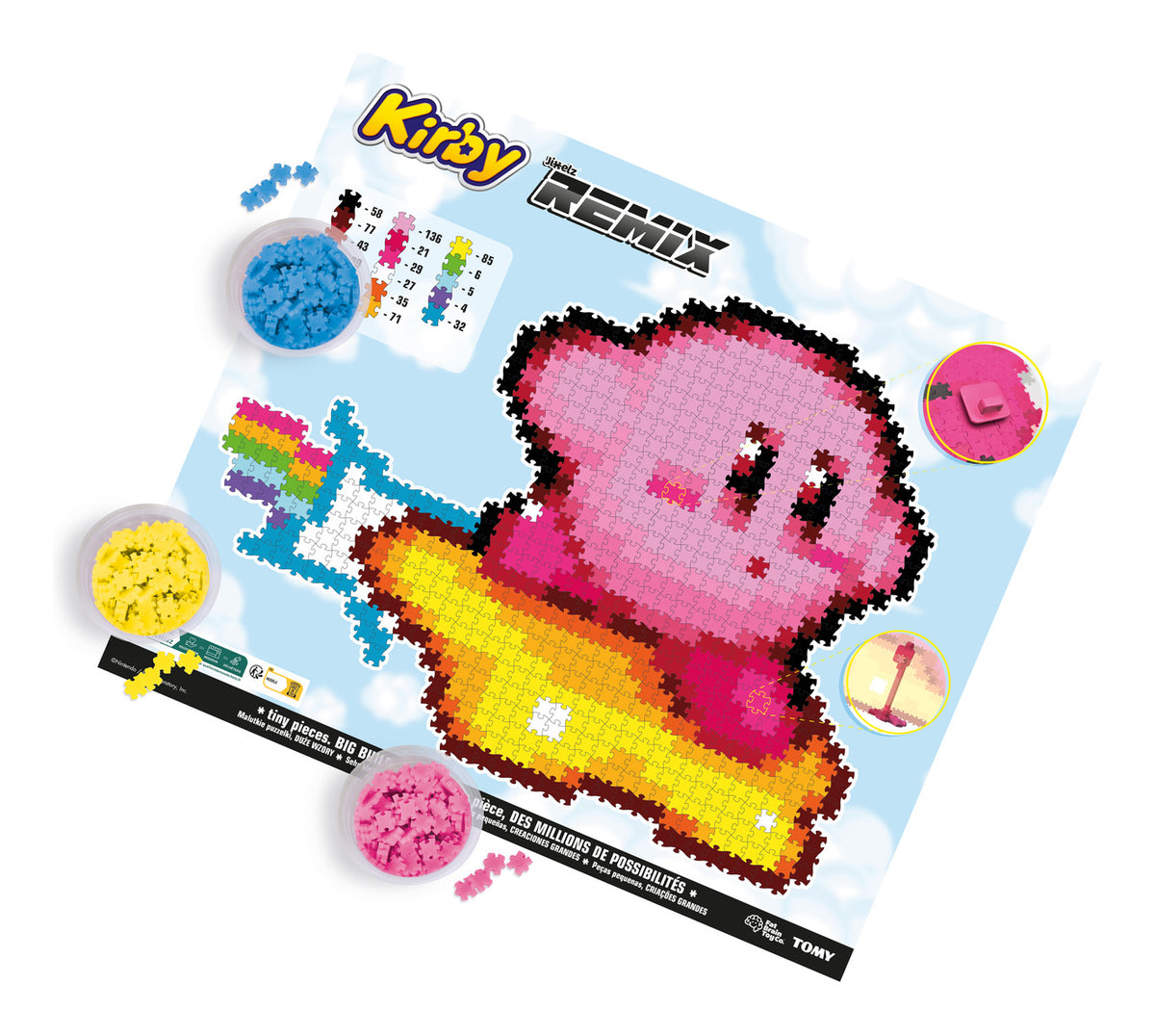 ** Jixelz Remix Kirby 700+ Pcs – 279 T73730 (5)