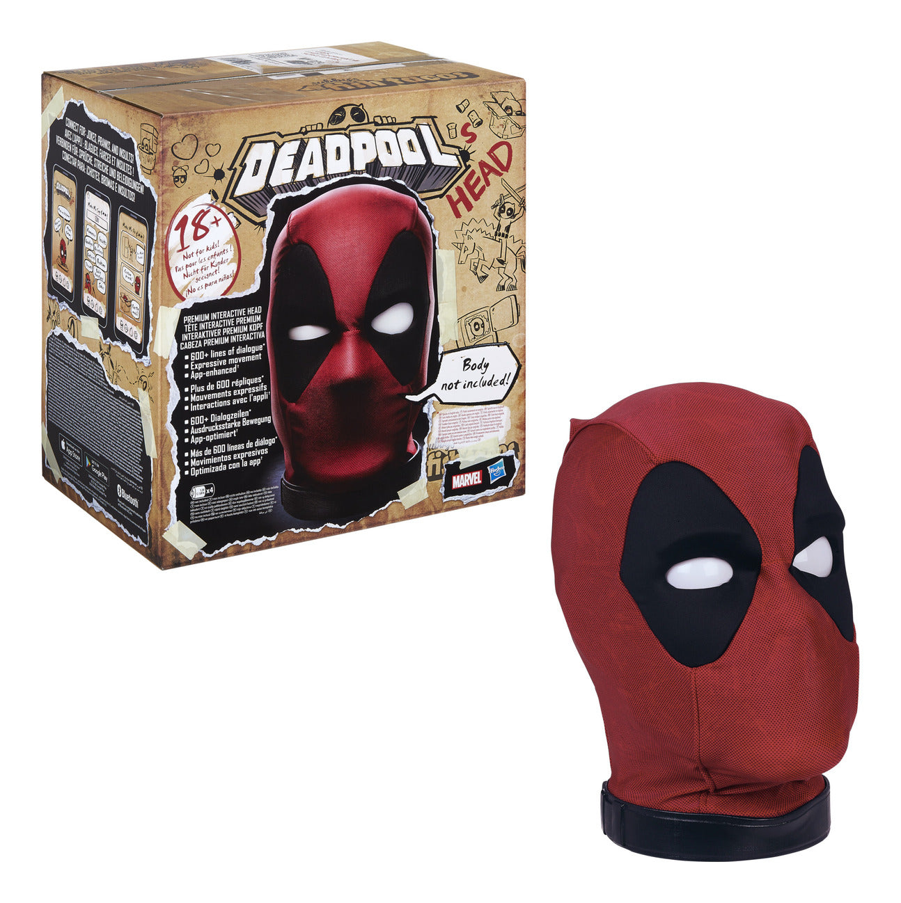 Marvel Legends Deadpool Premium Interactive Talking Head