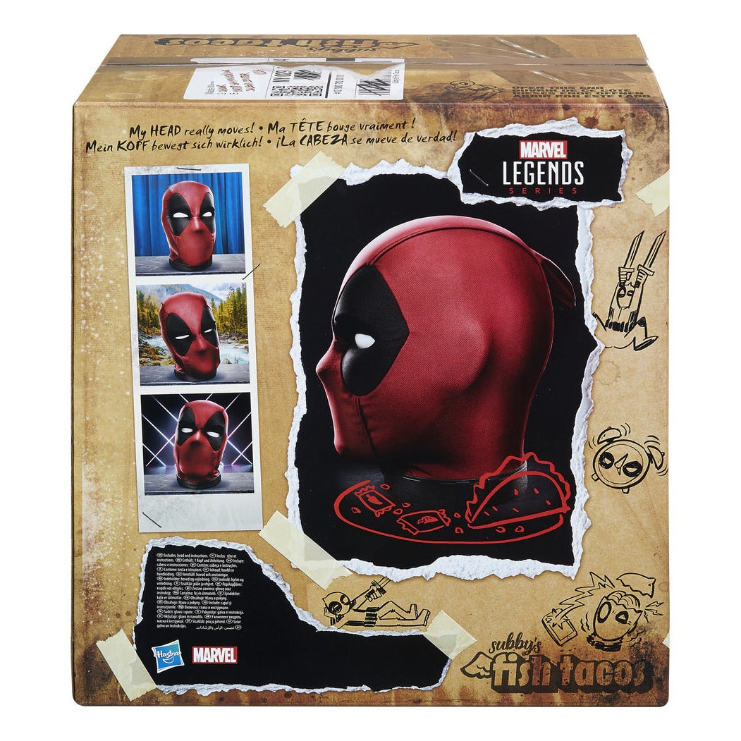 Marvel Legends Deadpool Premium Interactive Talking Head