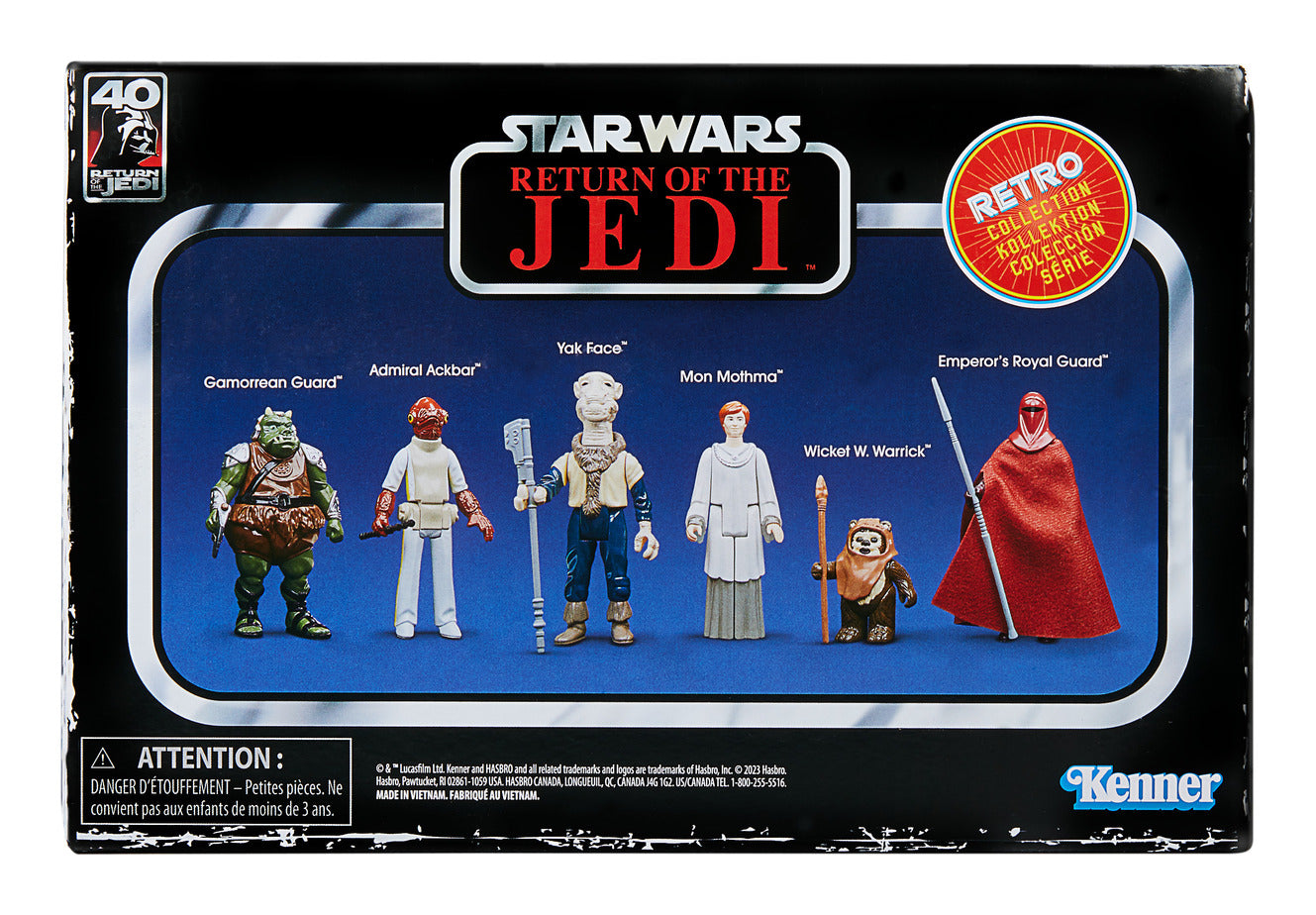 Hasbro Star Wars Retro Collection Return of the Jedi Multipack – 6 Figures