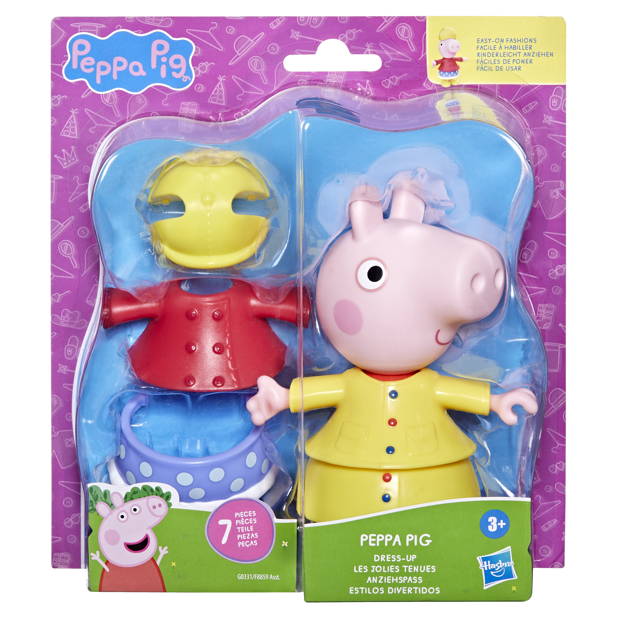 Peppa Pig Peppa and Friends Dress-Up Figure Assortment